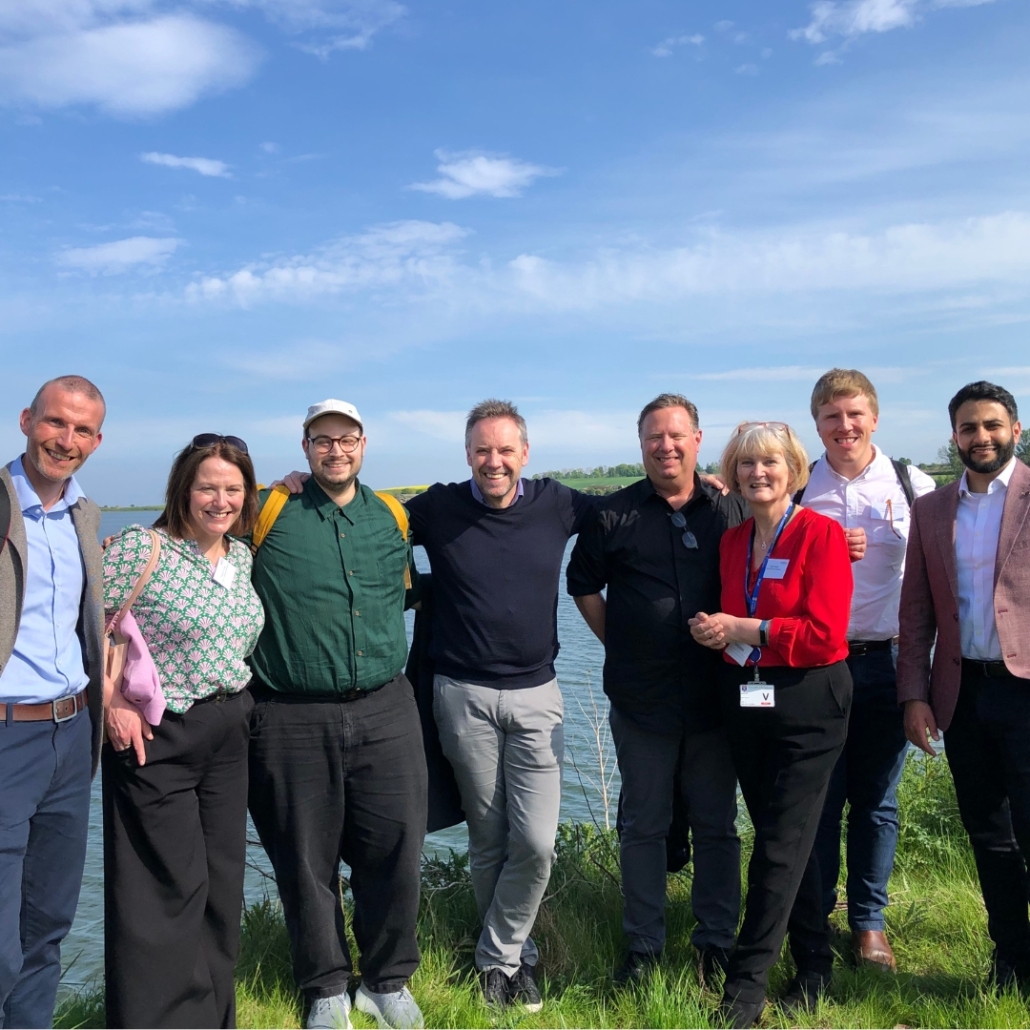 Scottish Brain Sciences team at a conference in St Andrews